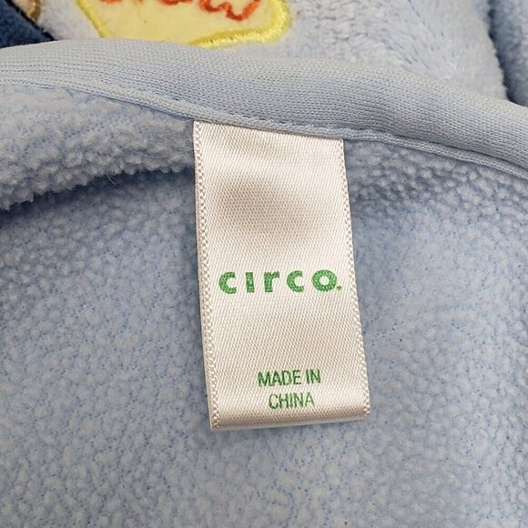 Circo Baby Blanket Blue Dump Truck Slow Sign Red Bird Target - Picture 4 of 8